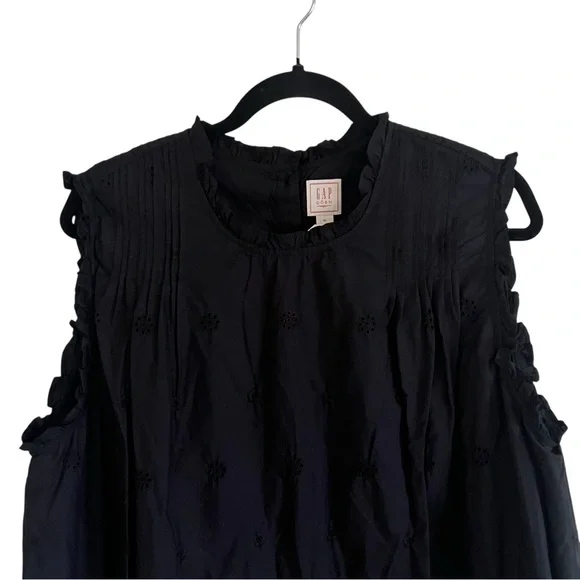 Gap x Doen DEN Black Eyelet Mini Dress NWT XL Dresses Gap x Doen DEN Black Eyelet Mini Dress NWT XL Dresses